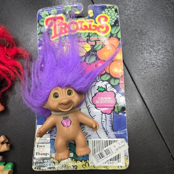 Vintage Troll Doll Lot Of 4 - Picture 4 of 6